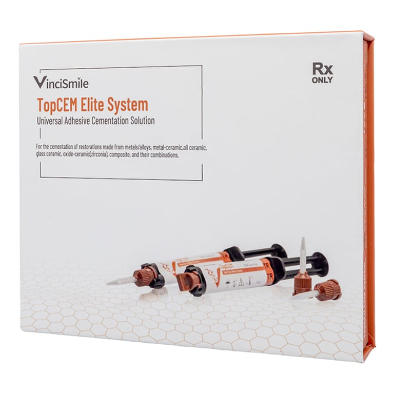 TopCEM Elite System Adhesive Resin Cement, A2 Trial Kit. Includes: Each one