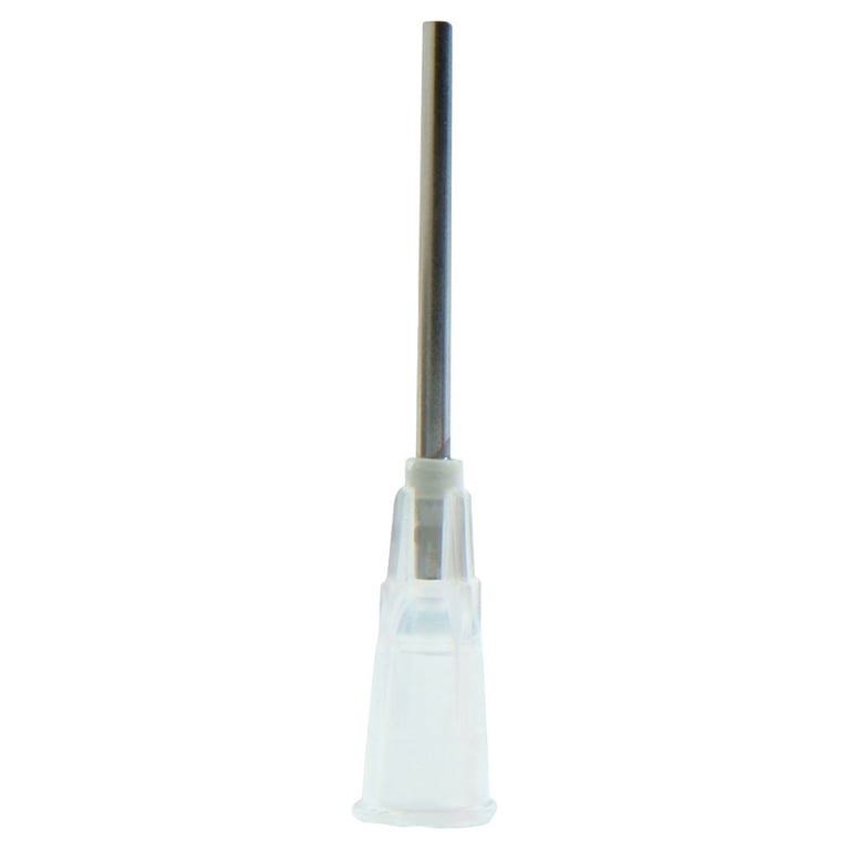 Appli-Vac 3/4" Bendable Applicator Tips, 16 ga, White, 100/Pk