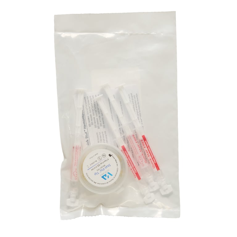 Quick-Stat FREE Clear Hemostatic Gel, 1.2 mL Syringe Standard Kit
