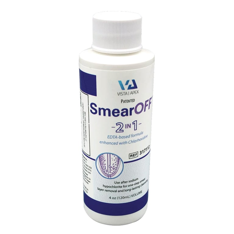 SmearOFF 2-in-1 EDTA-Based Formula, 4 oz (120 mL) Bottle | Net32