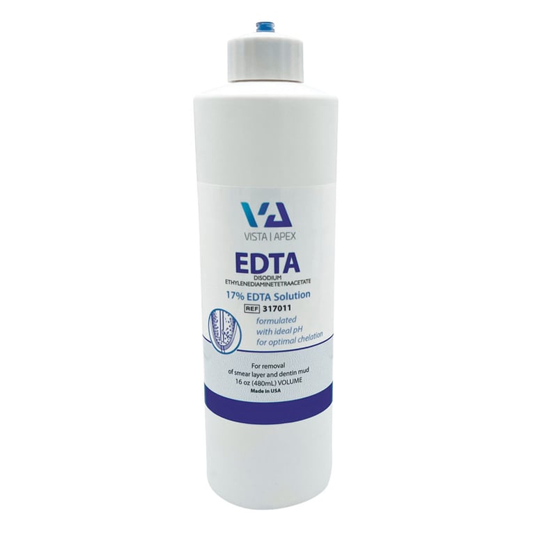 Vista Apex EDTA 17% Aqueous Chelating Agent, 16 Oz. (480 mL) Bottle