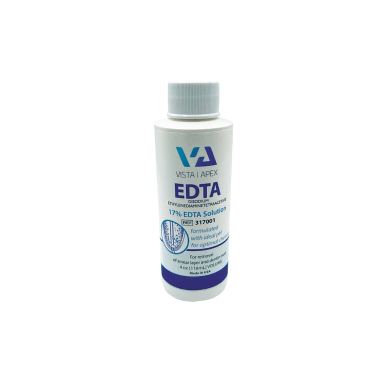 Vista Apex EDTA 17% Aqueous Chelating Agent, 4 Oz. (120 mL), Single Bottle
