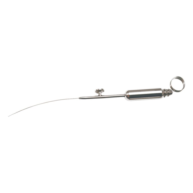 Vista Apex Endodontic Aspirator, 0.5mm Opening, 6" Length, 1/Pk. Includes 1 cleaning stylet