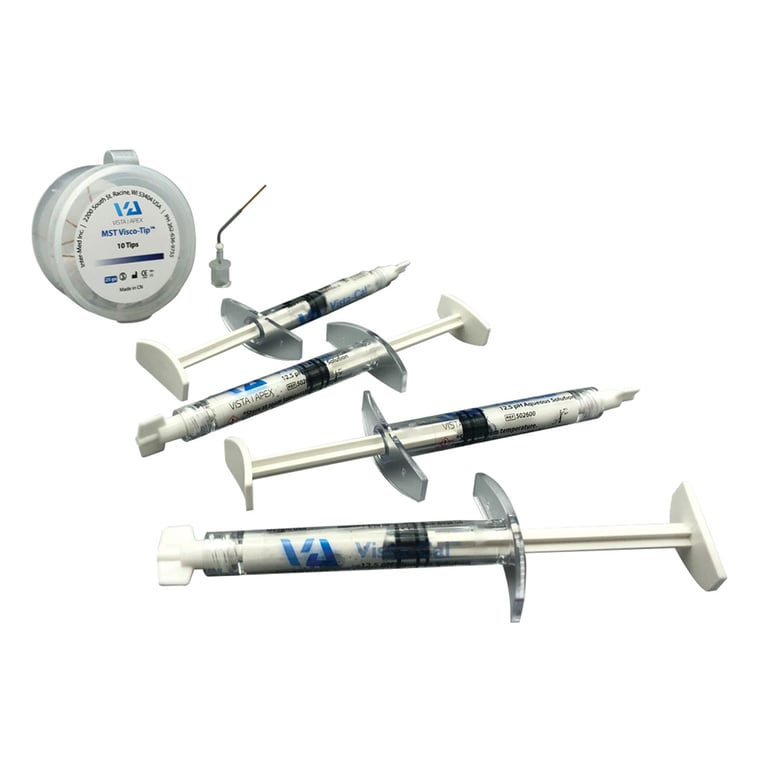 Vista-Cal High pH (12.5) Aqueous Solution Kit - 4 x 1.2mL Prefilled High Pressure Syringes and 10