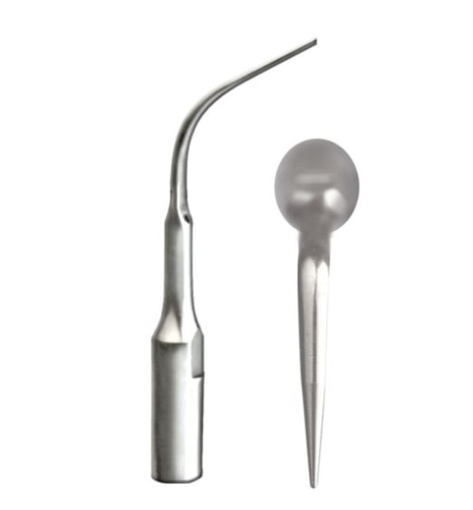 Vista Piezo General Scaler Tip SU6, Acteon-style 1/Pk. Sub-gingival scaling with long, thin tip