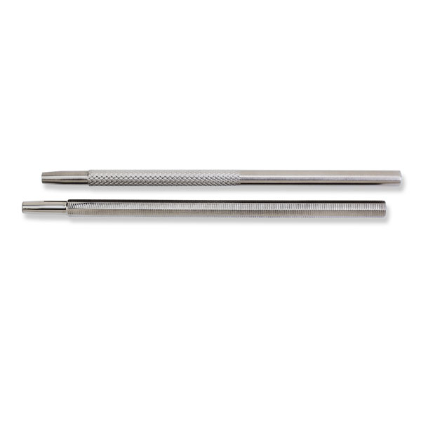 Vista Apex Cone Socket Mirror Handle - Round 10/Pk. Chrome plated stainless. **Compatible