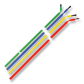 Vista Apex Applicator Brushes, Regular 144/Pk. Durable brush which bends to any angle and stays