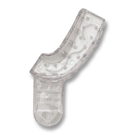 Vista Apex #8 Upper Left/Lower Right - Perforated, 12/Pk, Clear Plastic Impression Trays