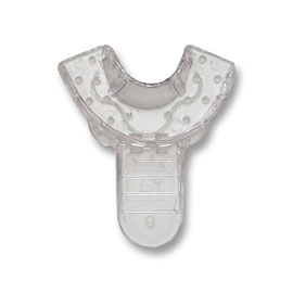 Vista Apex #9 Anterior, Perforated - Clear Plastic Impression Trays, Package of 12