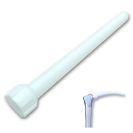 Vista Apex Syringe Tip Cover 250/Pk. With hydrophobic suck-back protection. Slide over 3-way metal