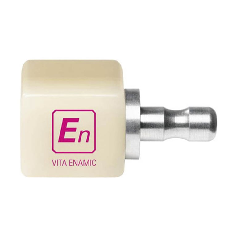 Vita Enamic Universal Hybrid Monochromatic Ceramic Milling Blocks, EM-14, HT Shade 2M2, 5/Pk