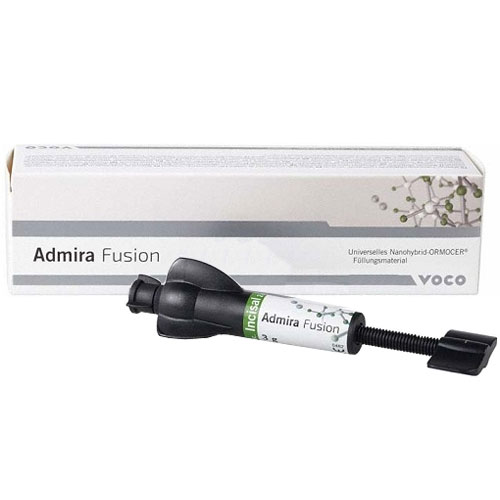 Admira Fusion A2, 3 gm Syringe. Universal nanohybrid ORMOCER restorative material, ceramic-based