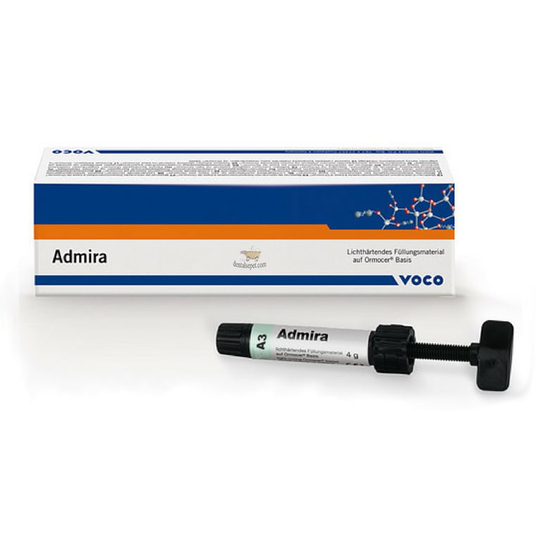 Admira Anterior Light-Cure Composite Syringe, A3, 4 Gm. Syringe, 1/Pk. Biocompatibility