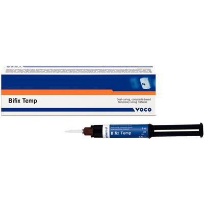 Bifix Temp Temporary Cement, 5 ml QuickMix Syringe, Universal & Accessories. White Translucent