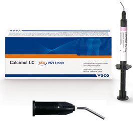 Calcimol LC Light-Curing Radiopaque Calcium Hydroxide Paste. Indications: Indirect pulp capping