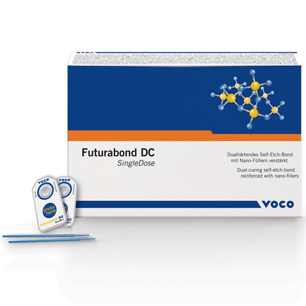 Futurabond DC Single Dose 0.1mL 200/Pk. Dual-cured self-etch adhesive for direct and indirect