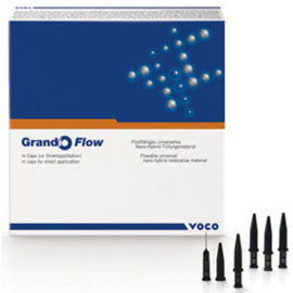 Grandio Flow A3.5 Caps Refill. Flowable 80% filled Nano-Hybrid Composite with 4.3mm depth of cure