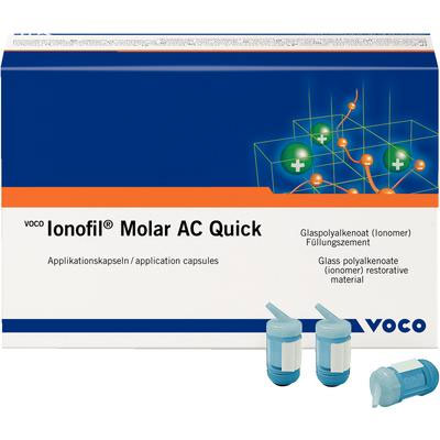 Ionofil Molar AC Quick A3 Capsules 48/Pk. Immediately packable glass ionomer restorative for molar