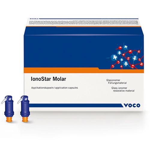 IonoStar Molar Glass Ionomer Restorative - A3 Capsules, 150/Pk. For variety of restorations on
