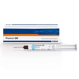 Provicol QM Non-Eugenol Temporary Cement - 5 mL QuickMix Syringe and Mixing Tips type 10. Medium