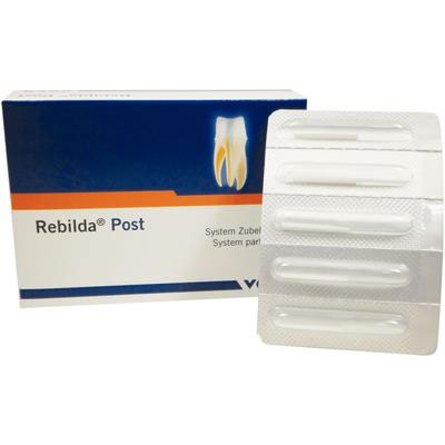 Rebilda Post Refill - size 1.2 mm, White 5/Pk. Fiber reinforced composite endodontic post
