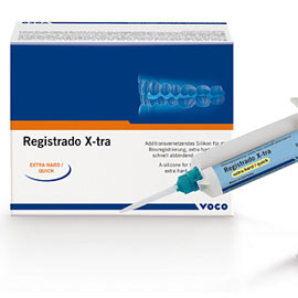 Registrado X-tra 2 - 50 ml Cartridges Bite Registration Material. Extra Hard, Fast and Flexible