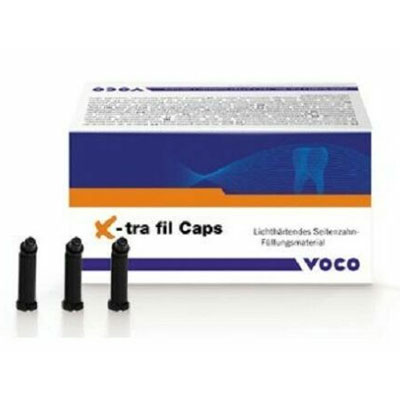 X-Tra Fil Caps - Posterior Filling Material, Universal shade, 20 x 0.25 gm Capsules. Light cure