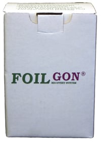 Follgon Foilgon MAil-In Lead Foil Recycling. Store Lead X-Ray Film Backing Container. 7 Lb