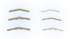 Original Tofflemire type #13 Pedo Universal .002 gauge stainless steel matrix band, package of 36