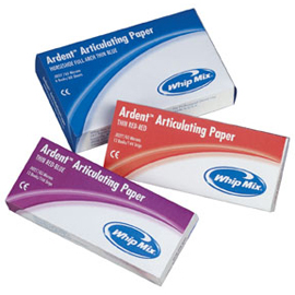 Ardent Premium Thin .0035" (88 microns) Articulating Paper Strips, Blue/Impregnated. 14 books
