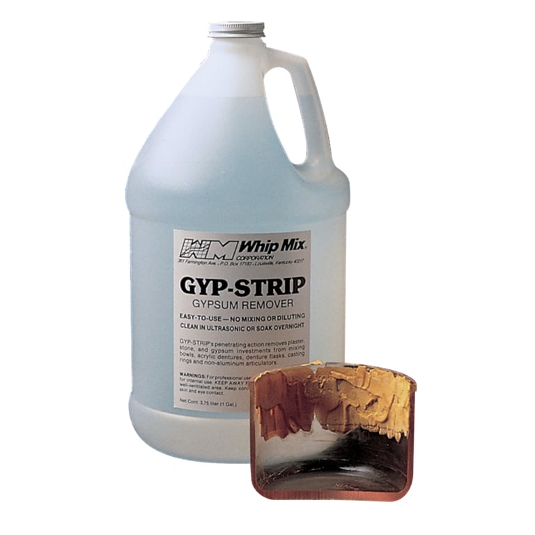 Gyp-Strip Model Hardener Gypsum Remover, 128 Oz. (1 Gallon), Single Bottle. Easy to use, no mixing