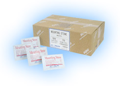 Mounting Stone White, Pre-weighed Envelopes. Very Hard, Fast Setting Gypsum Material for Mounting