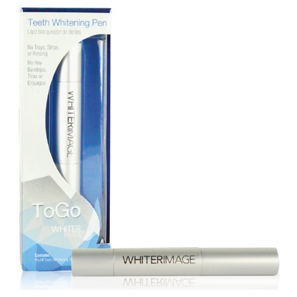 Whiter Image ToGo 9% HP Whitening Pen - 4ml, Mint Flavored. Fast-Acting Formula removes stains