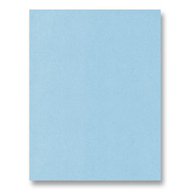 House Brand 10" x 13" Blue Tissue/Poly Head Rest Covers, Box of 500