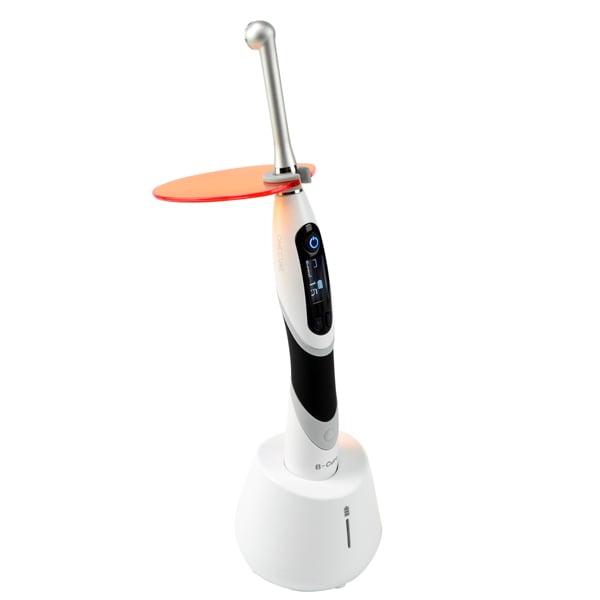 Woodpecker B-Cure Plus Ergonomic 5W Rechargeable, Blue LED Curing Light, 1/Pk. Includes 2