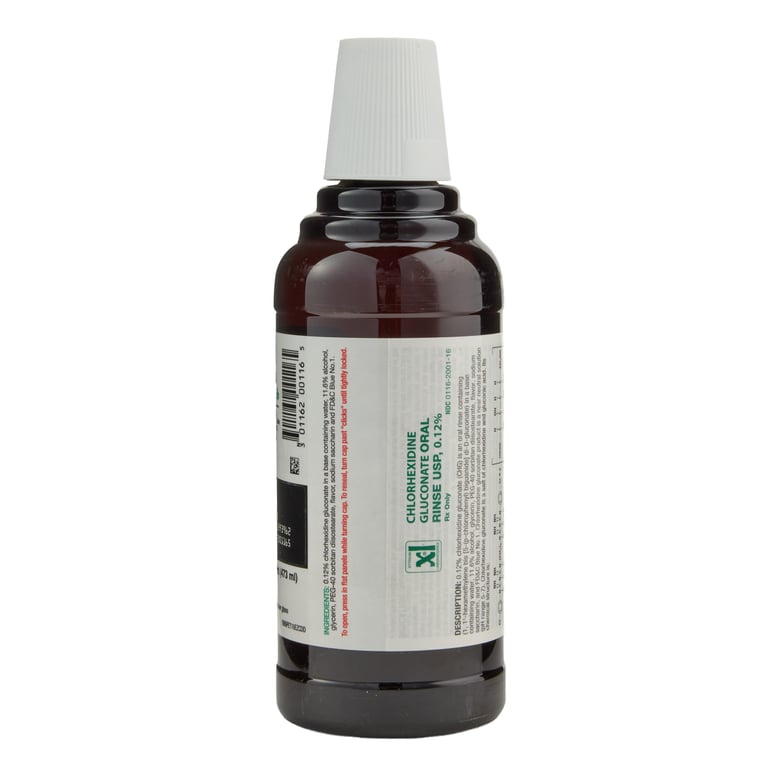 Xttrium Labs 0.12% CHG Oral Rinse 16 oz, mint fla