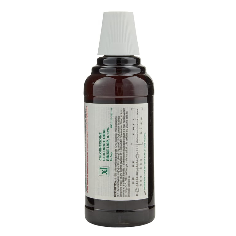 Xttrium Labs 0.12% CHG Oral Rinse 16 oz, mint fla
