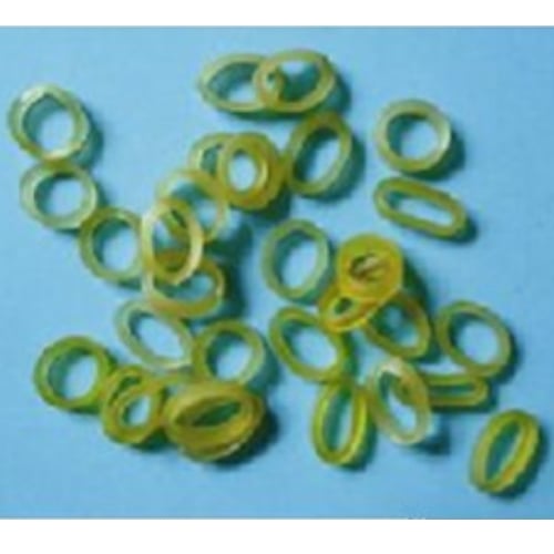 GooDent-Ortho Intra-Oral Elastics Medium force 5 oz / 99g x 3/16". 50 bags of 100 elastics. Made