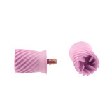 Elite Extend Flex Prophy Cup, Screw Type, Latex Free, Soft Pink. 19% longer than the Elite