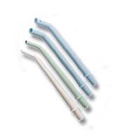Surg-O-Vac IV Vented 0.375" (9 mm) Surgical Aspirator Tips, Autoclavable Plastic, 6.5" long