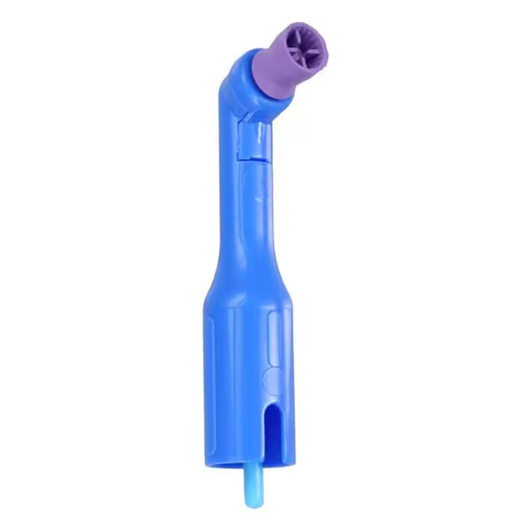 Young Core Contra Disposable Prophy Angles, 4 Web Knob Cup, 500/Box. Features a 17 back bend