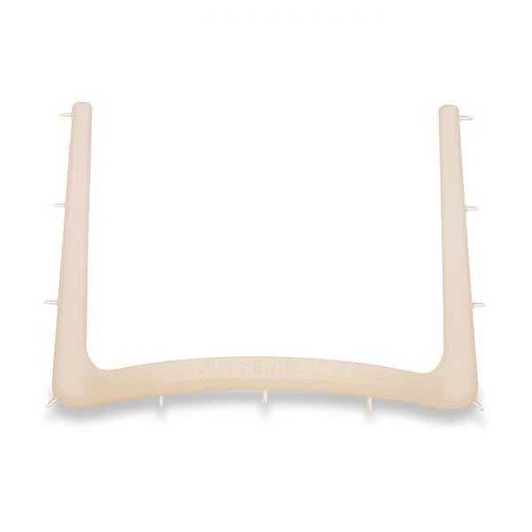 Young 4 5/8" x 3 7/8" Nylon Frame - Radiolucent Lightweight rubber dam frame with 11 Tines, Single