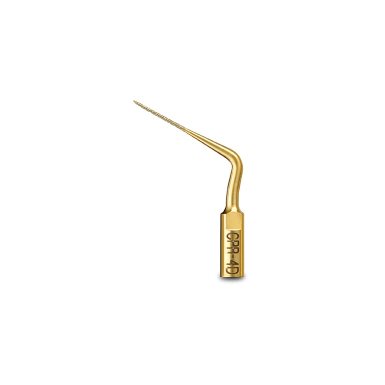 Obtura Spartan Ultrasonic CPR-4D Diamond Tip, 1/Pk. Smaller taper sub-orifice tip to remove