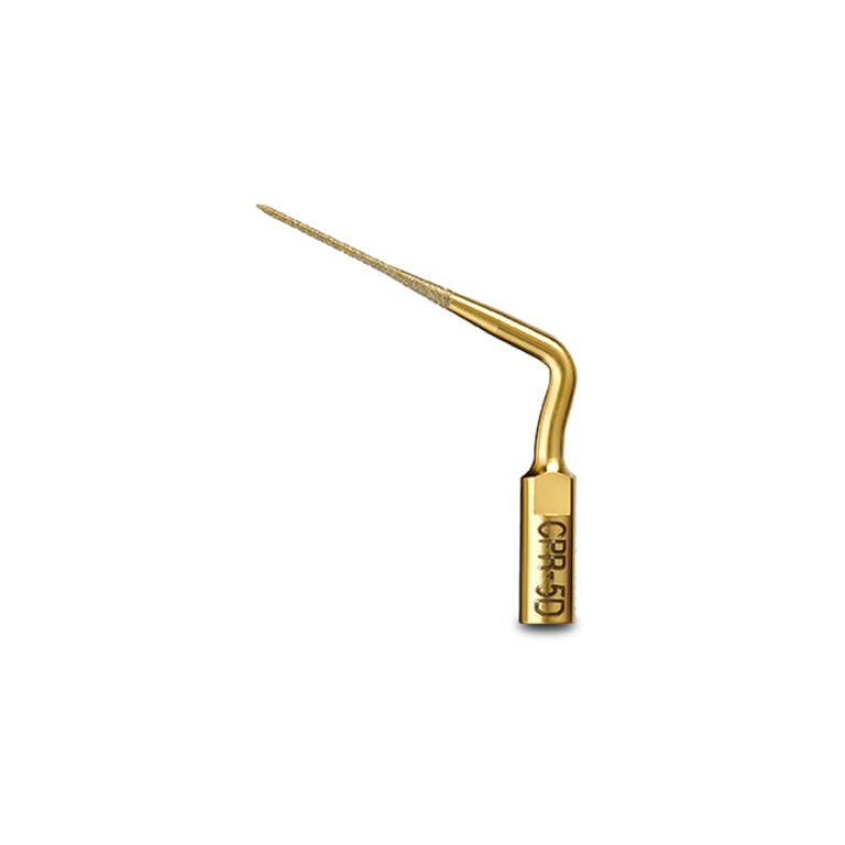 Obtura Spartan Ultrasonic CPR-5D Diamond Tip, 1/Pk. Smaller taper sub-orifice tip to remove