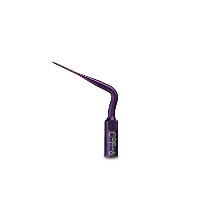 Obtura Spartan Violet Ultrasonic CPR-6 Tip, 20 mm, 1/Pk. Flexibility and strength of titanium