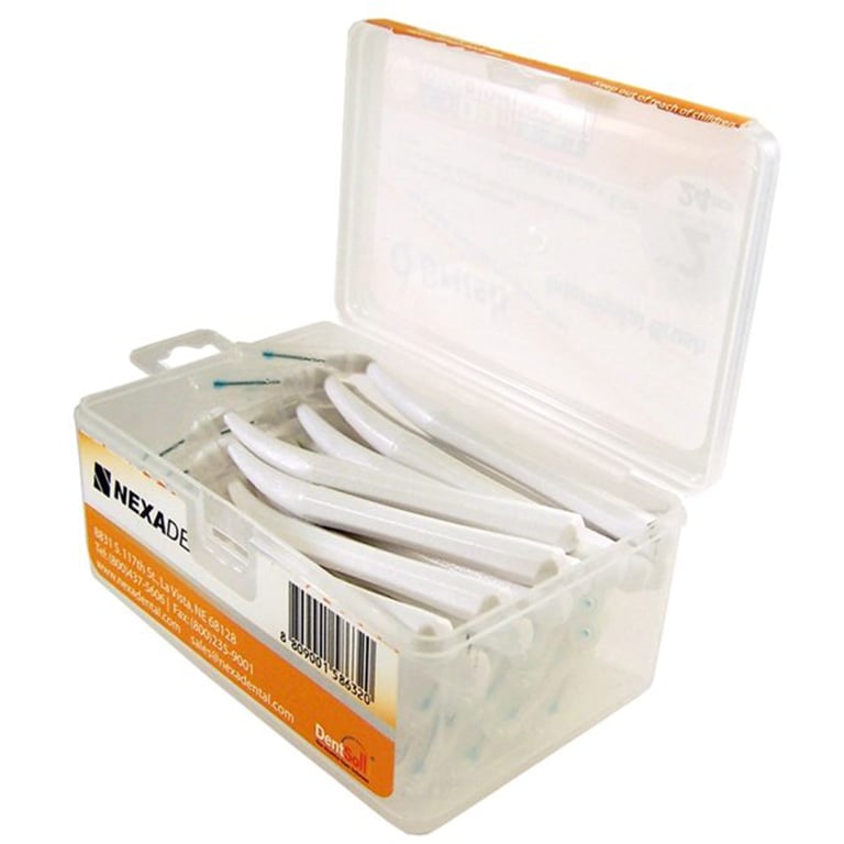OrthoQuest Q Brush Interproximal Brush, Size 2, L-Type Handle, 24/Box. Coated wires, safe
