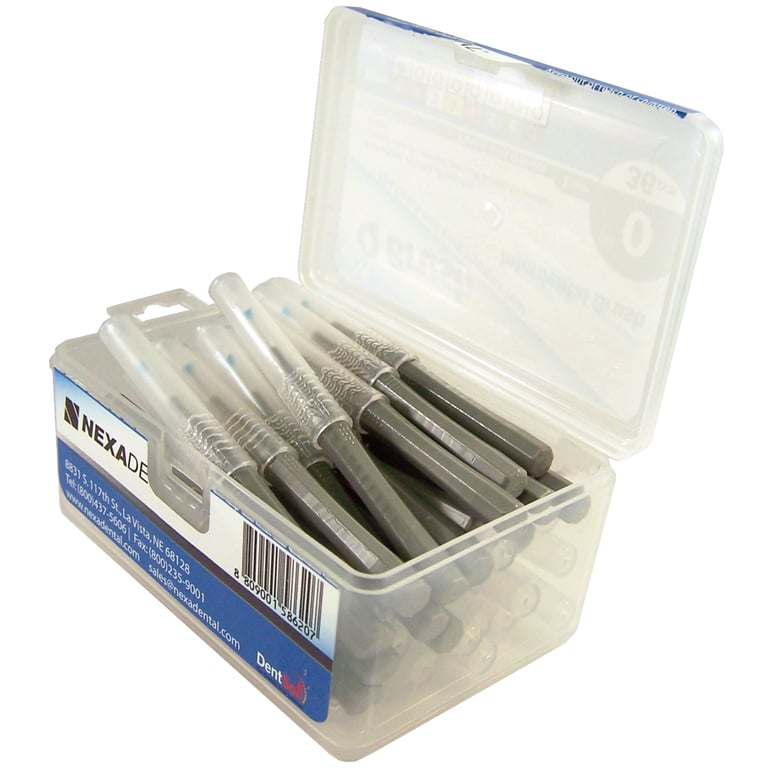 OrthoQuest Q Brush Interproximal Brush, Size 0, Standard Handle, 36/Box. Coated wires, safe