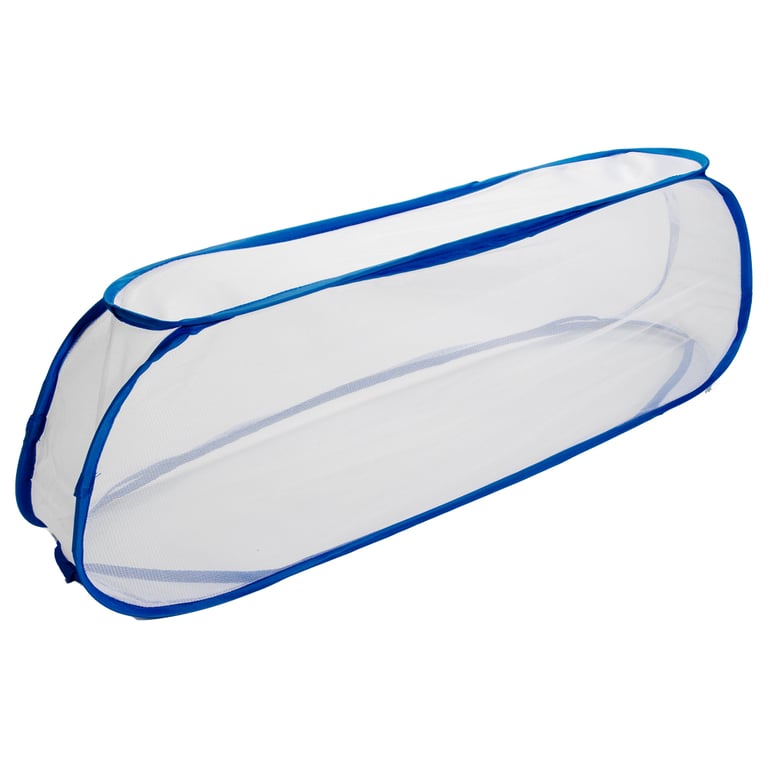 Plak Smacker Blue Rack Mesh Cover, 10-Hole, 1/Pk. Allows for air ventilation, easy to clean