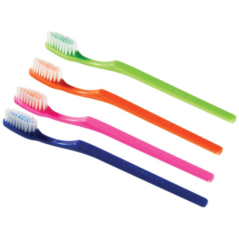 Plak Smacker Mintburst Pre-pasted Toothbrush with Xylitol, Assorted, 144/Box. Individually