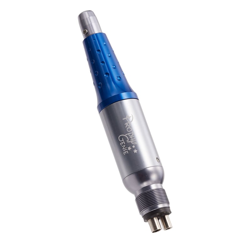 Prophy Genie Hygiene Handpiece - 1/Pk. 5000 RPM, lube free, 4-hole connection handpiece. Features